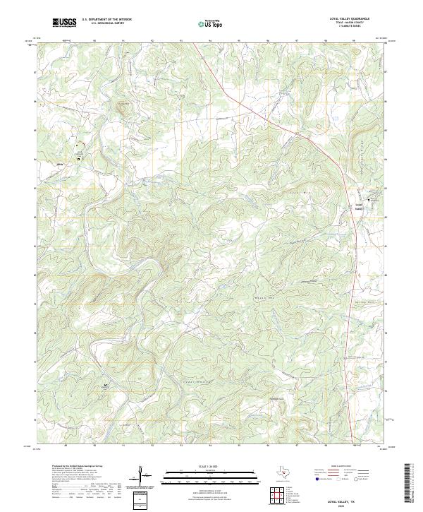 Loyal Valley 2023 topographic map thumbnail
