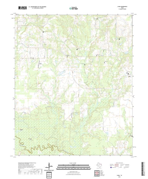 Lydia 2022 topographic map thumbnail