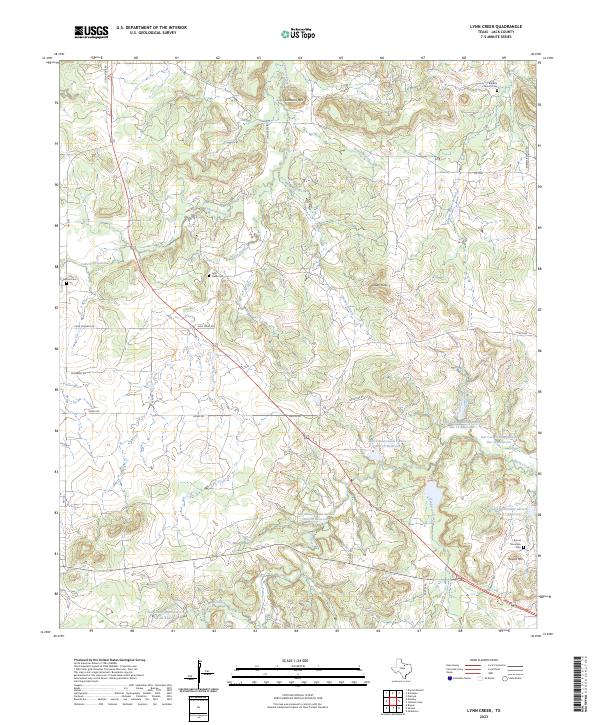 Lynn Creek 2023 topographic map thumbnail