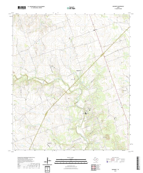 Mahomet 2022 topographic map thumbnail