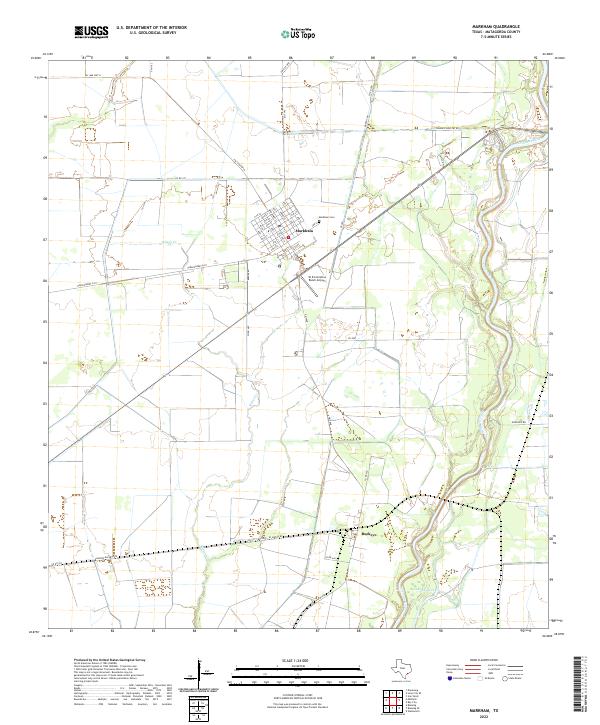 Markham 2022 topographic map thumbnail