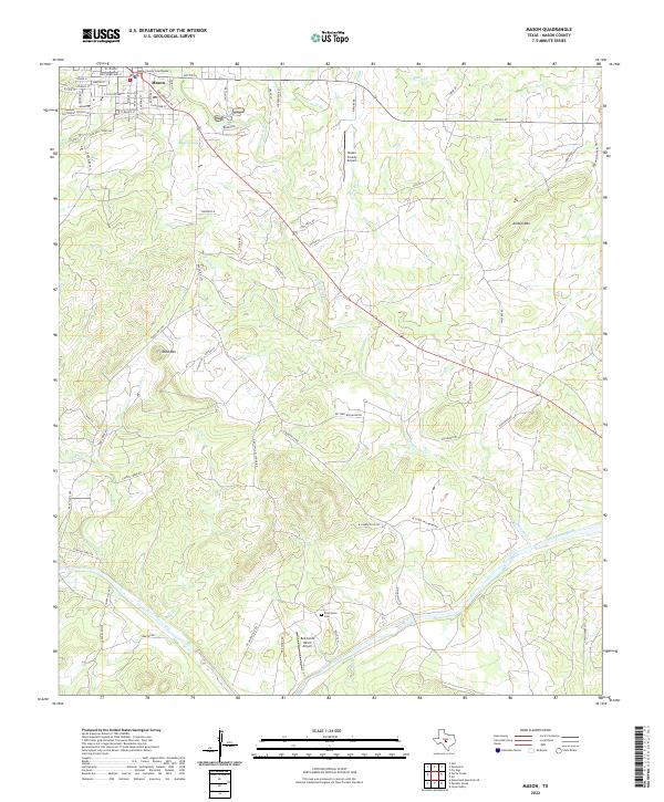 Mason topographic map thumbnail