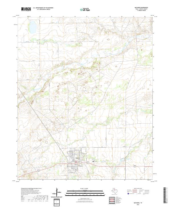 Matador topographic map thumbnail
