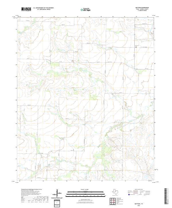 Mattson topographic map thumbnail