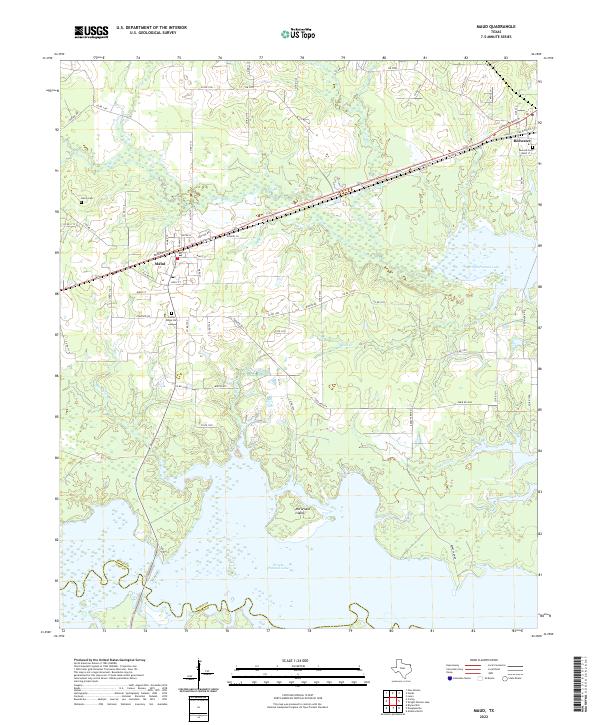 Maud topographic map thumbnail