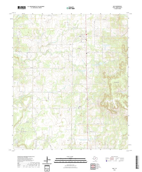 May 2022 topographic map thumbnail