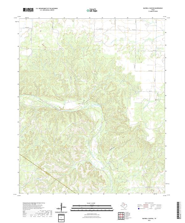 Maybell Canyon topographic map thumbnail