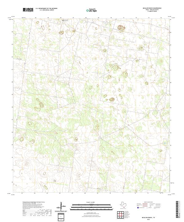 McAllen Ranch topographic map thumbnail