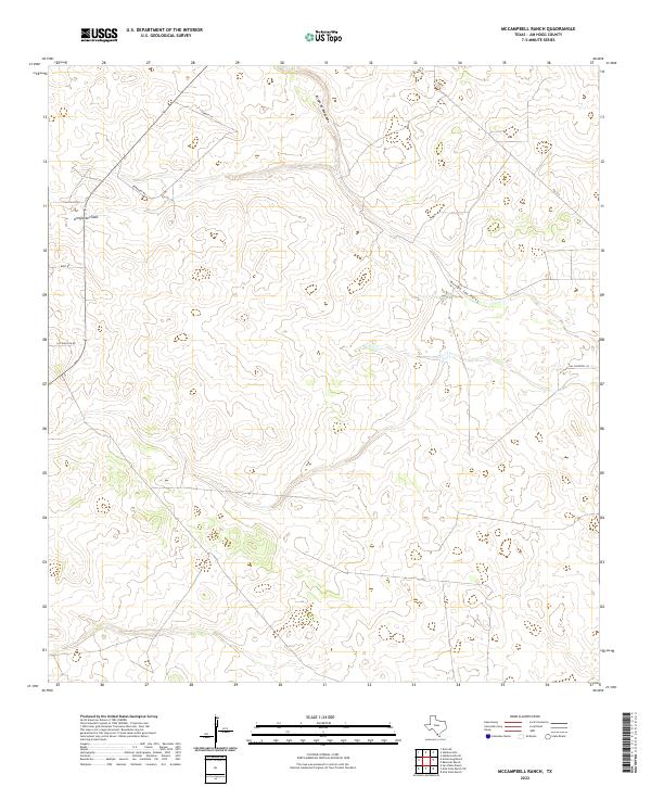 McCampbell Ranch topographic map thumbnail