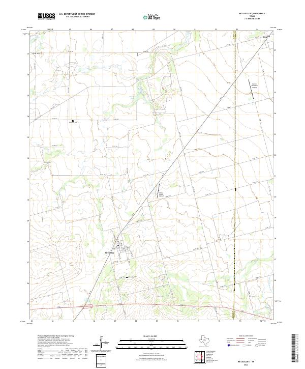 McCaulley topographic map thumbnail