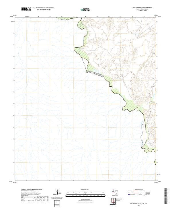 McCutchen Ranch topographic map thumbnail