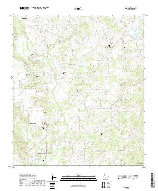 McMahan topographic map thumbnail