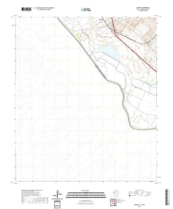 McNary 2022 topographic map thumbnail