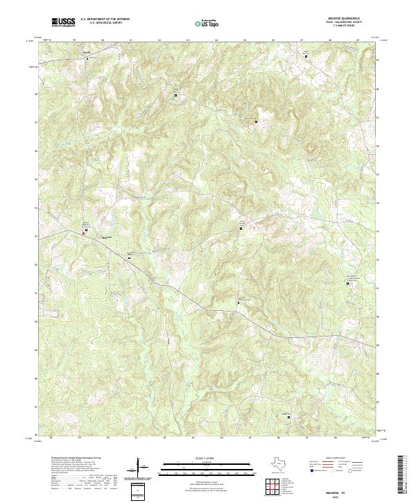 Melrose topographic map thumbnail