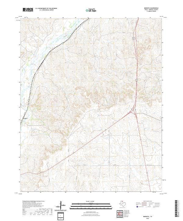 Mendota 2022 topographic map thumbnail