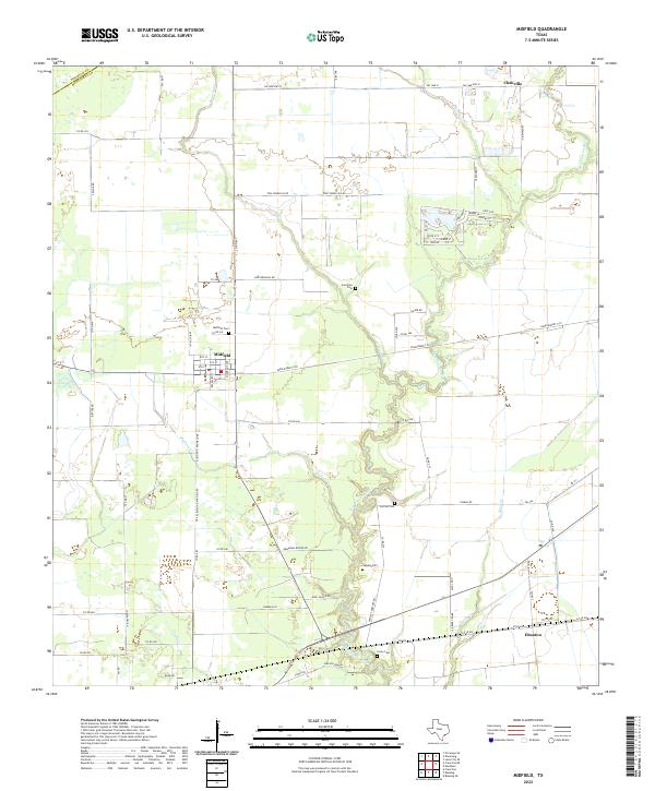Midfield topographic map thumbnail