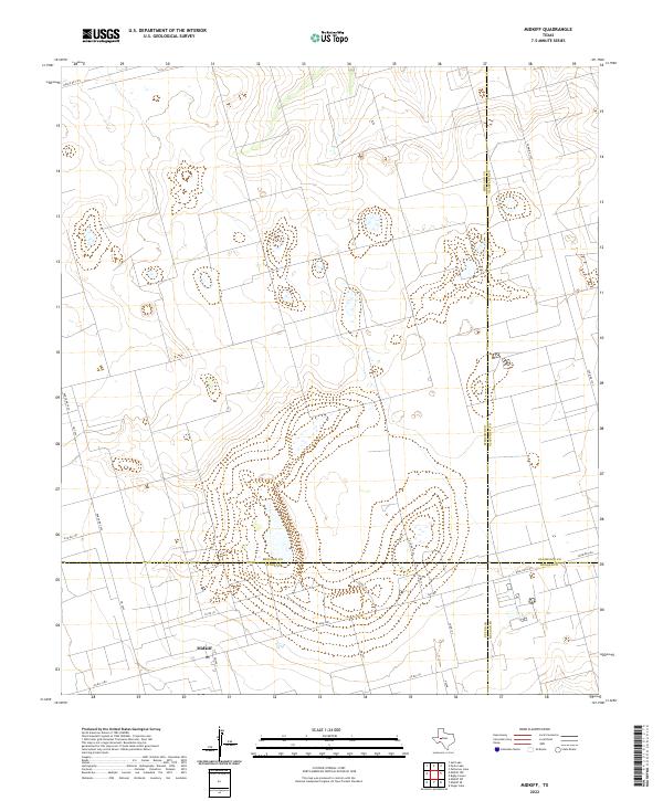 Midkiff topographic map thumbnail