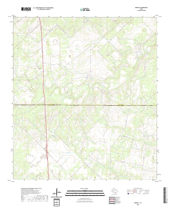 Midway topographic map thumbnail