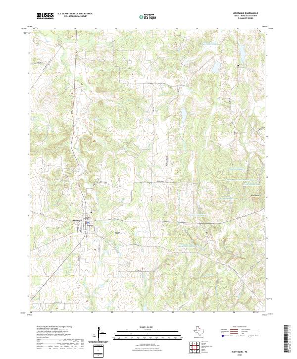 Montague topographic map thumbnail