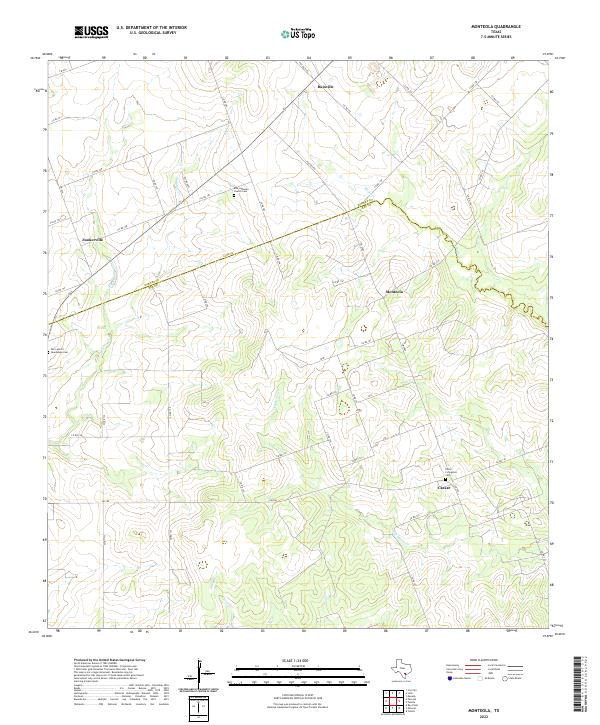 Monteola topographic map thumbnail