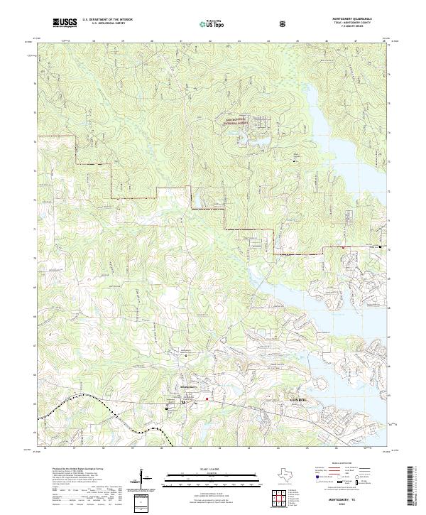 Montgomery topographic map thumbnail