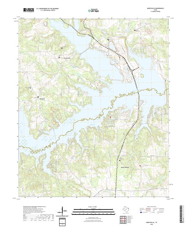 Monticello 2022 topographic map thumbnail