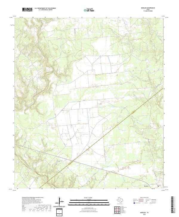Morales topographic map thumbnail