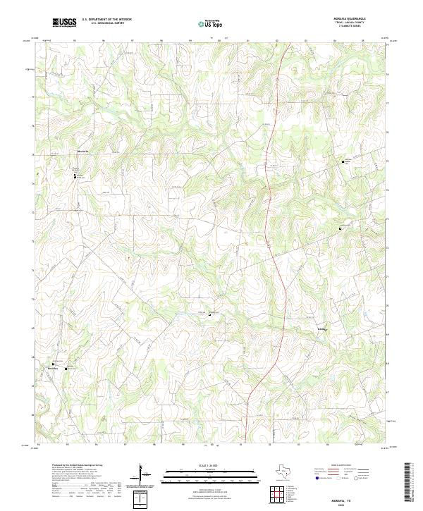 Moravia topographic map thumbnail