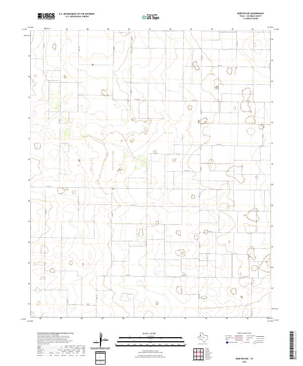 Morton NW 2022 topographic map thumbnail