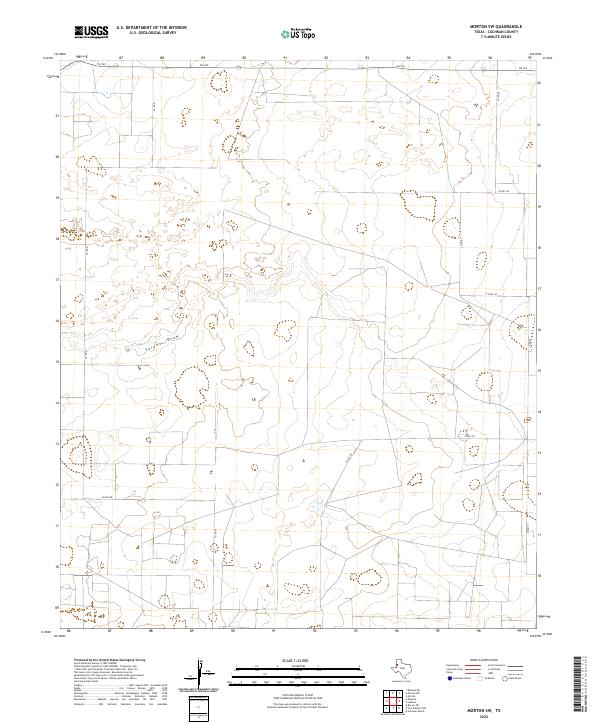 Morton SW topographic map thumbnail