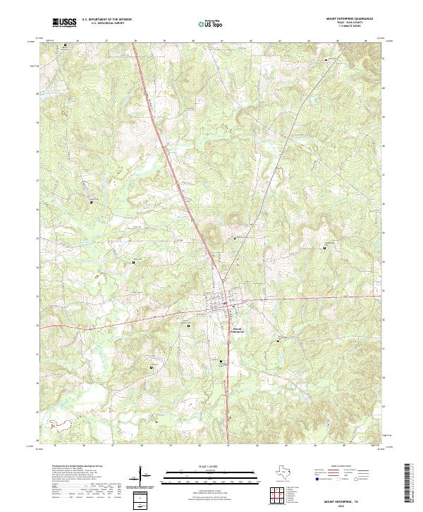 Mount Enterprise 2022 topographic map thumbnail