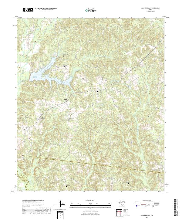 Mount Herman 2022 topographic map thumbnail