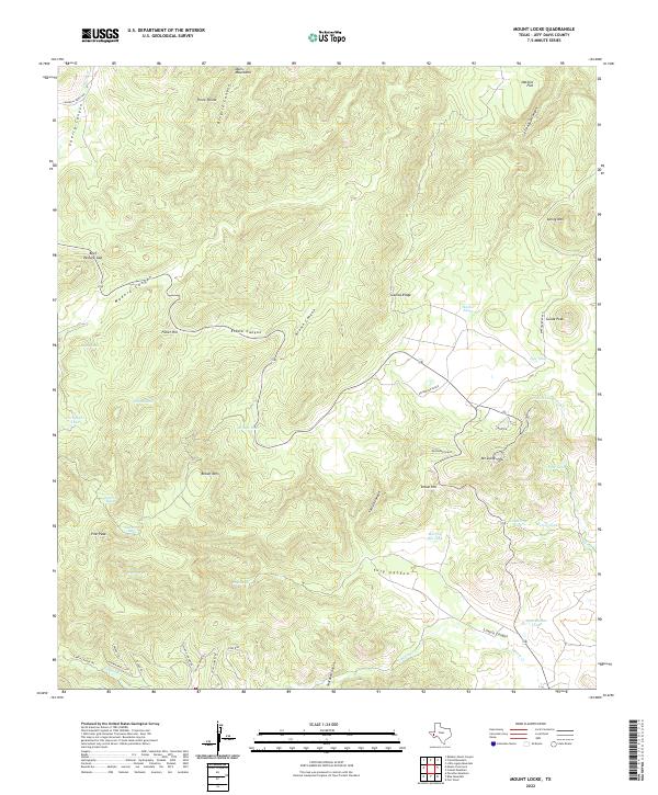 Mount Locke topographic map thumbnail