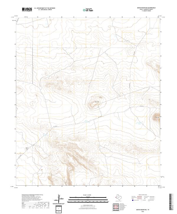 Movie Mountain topographic map thumbnail