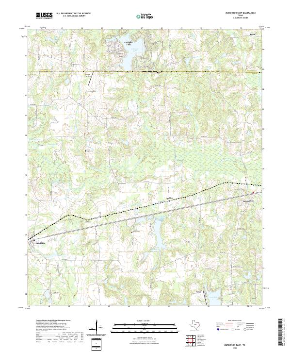 Murchison East topographic map thumbnail