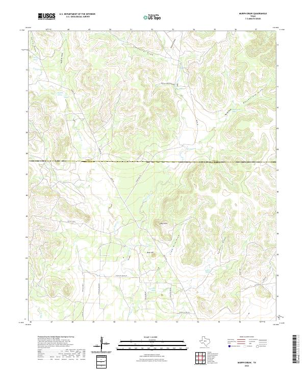 Murph Draw topographic map thumbnail