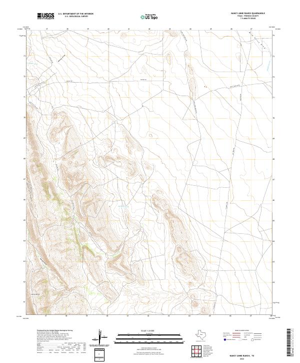 Nancy Anne Ranch topographic map thumbnail