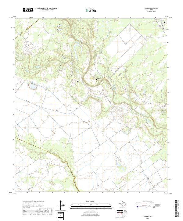 Navidad topographic map thumbnail