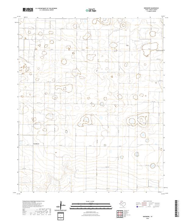 Needmore topographic map thumbnail