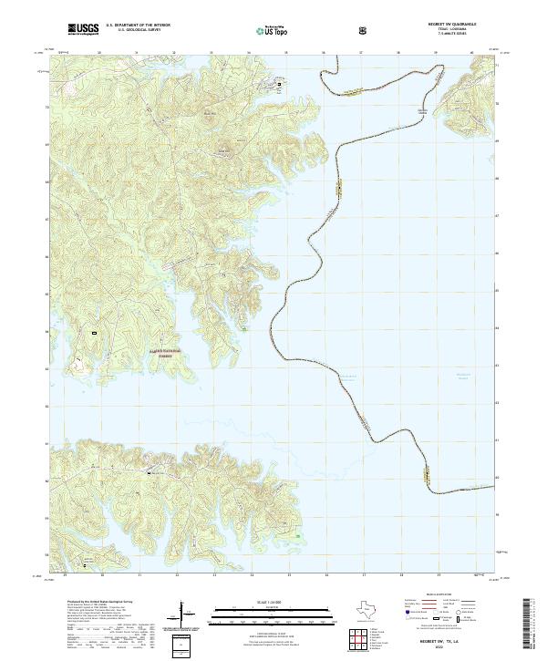 Negreet SW 2022 topographic map thumbnail
