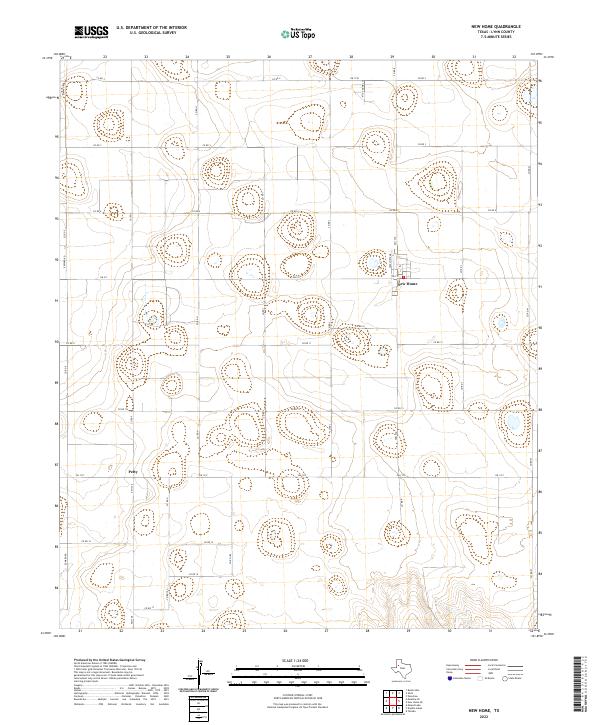 New Home topographic map thumbnail