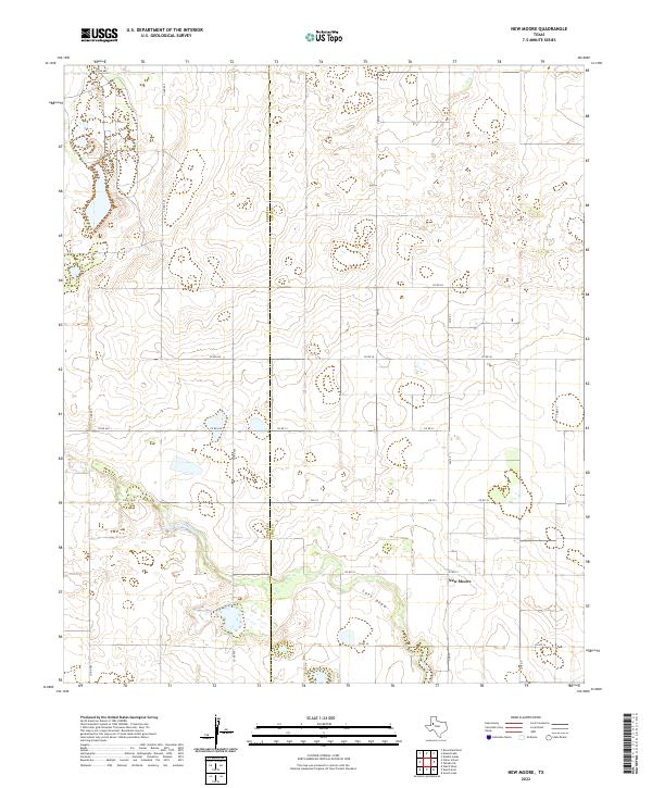 New Moore topographic map thumbnail