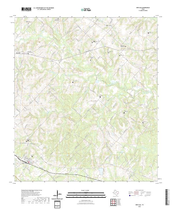New Ulm topographic map thumbnail
