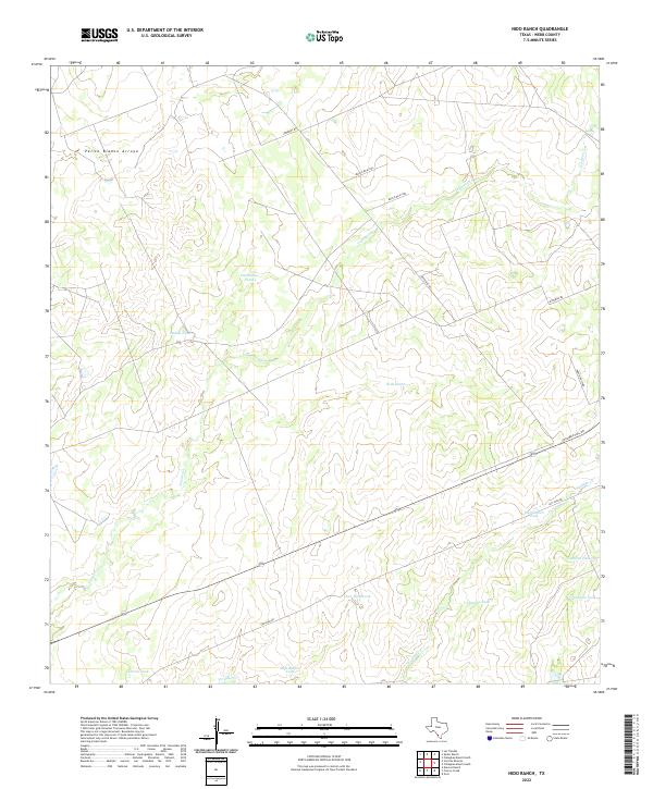 Nido Ranch topographic map thumbnail