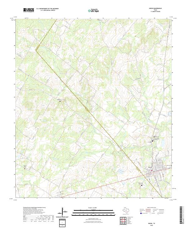 Nixon topographic map thumbnail