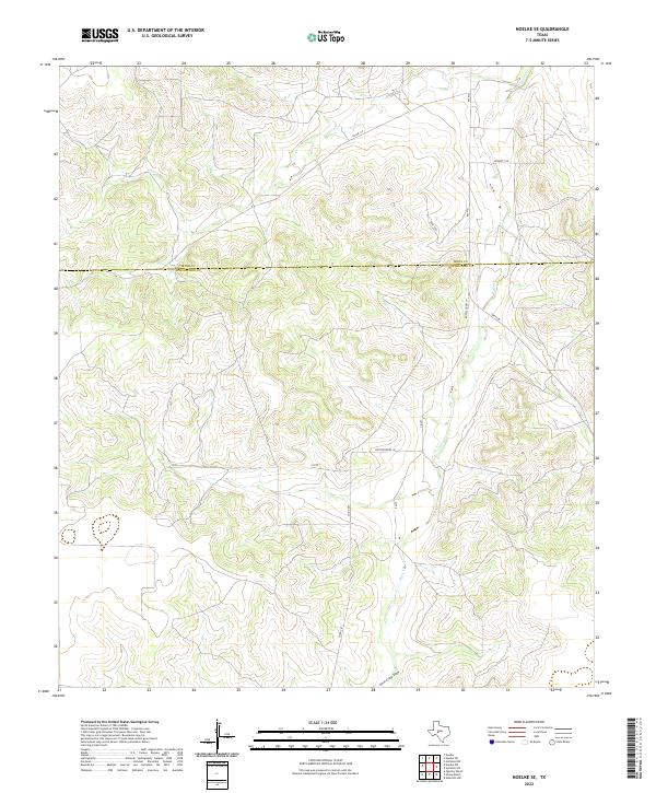 Noelke SE topographic map thumbnail