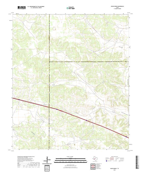 Nolen Draw 2022 topographic map thumbnail