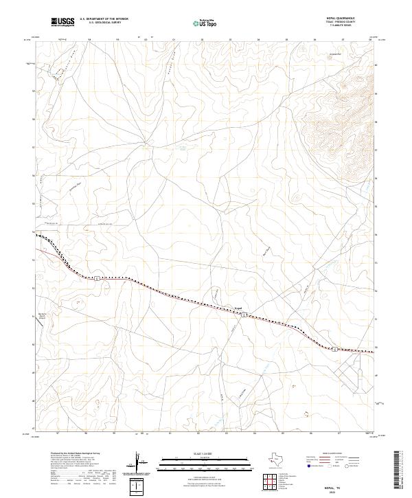 Nopal topographic map thumbnail