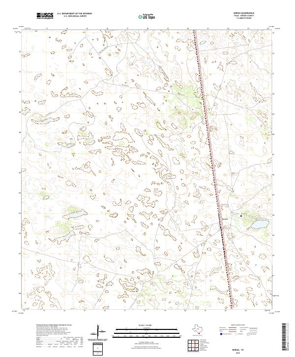 Norias topographic map thumbnail
