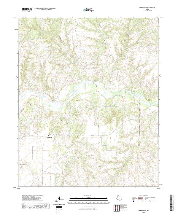 Northfield topographic map thumbnail